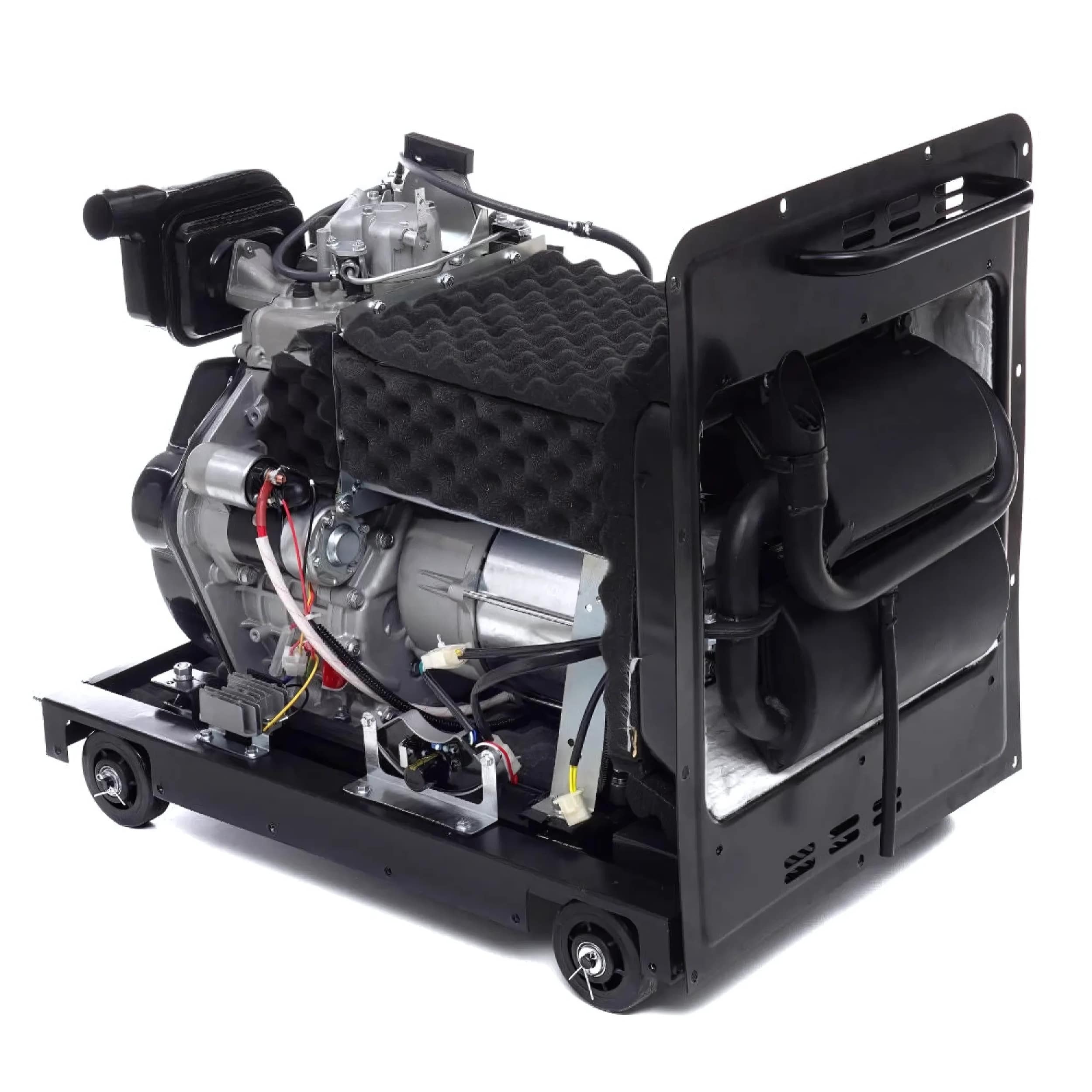 Generatore di Corrente Diesel 9000w 9Kw Silenzioso