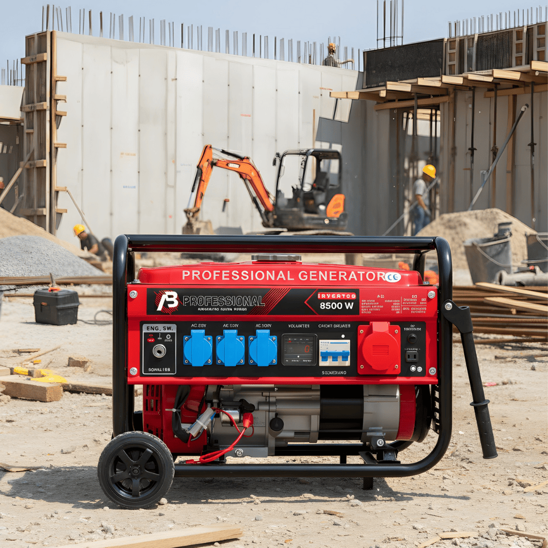 Generatore di Corrente H-8500W (220/380v) Con Chiave